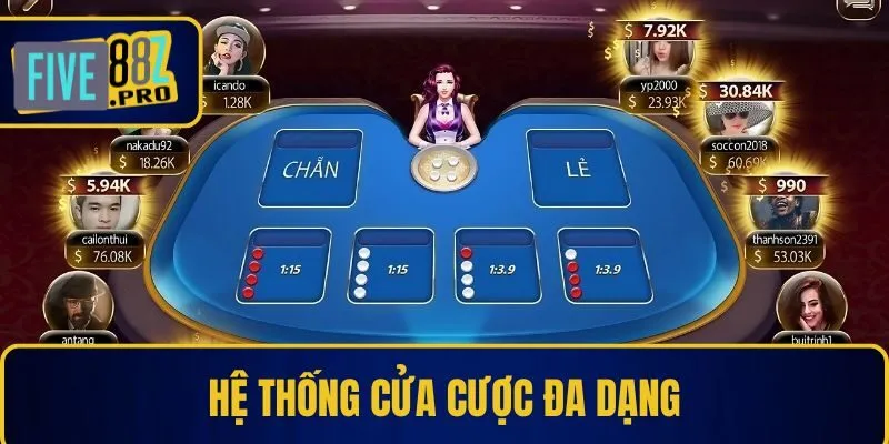 Hệ thống cửa cược đa dạng Hệ thống cửa cược đa dạng
